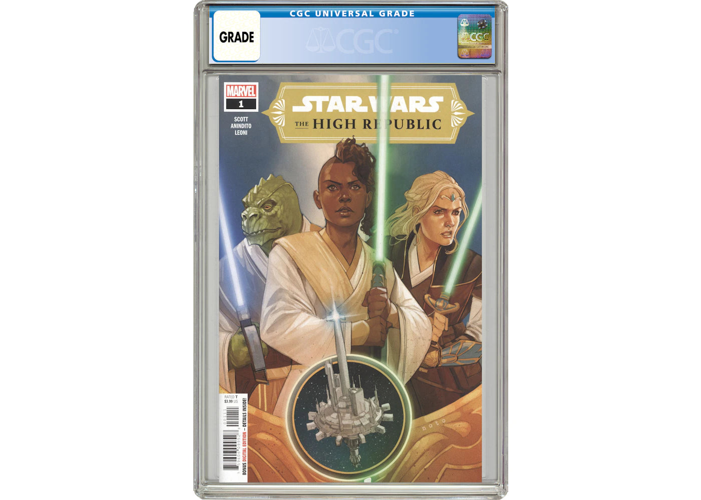 Marvel Star Wars The High Republic (2021 Marvel) #1A Comic Book CGC Graded