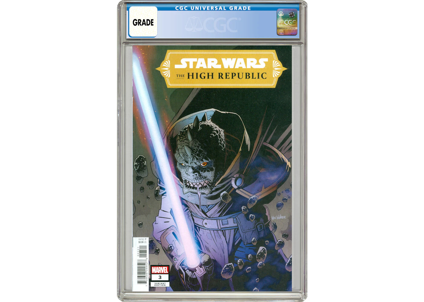 Marvel Star Wars The High Republic (2021 Marvel) #3B Comic Book CGC Graded