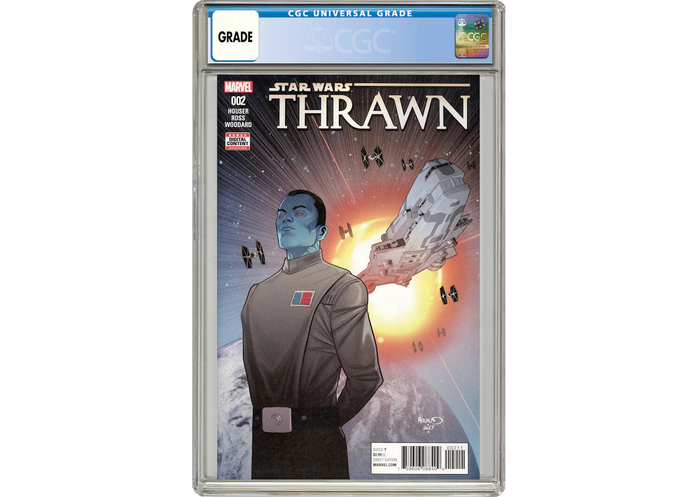 Marvel Star Wars Thrawn (2018 Marvel) #2A Comic Book CGC Graded