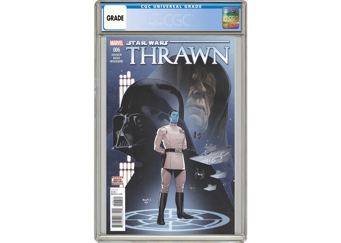 Marvel Star Wars Thrawn (2018 Marvel) #6A Comic Book CGC Graded