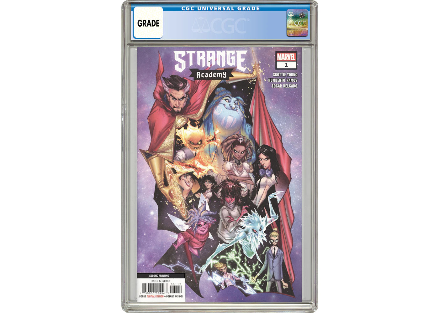 Marvel Strange Academy (2020 Marvel) #1REP.2ND Comic Book CGC Graded