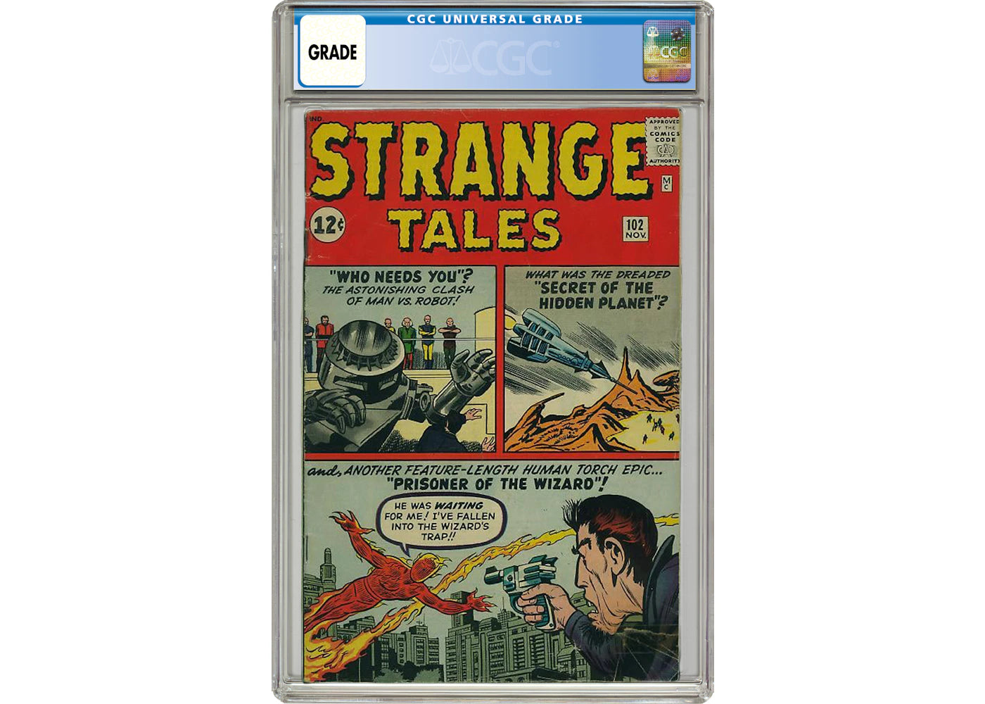 Marvel Strange Tales #102 Comic Book CGC Graded
