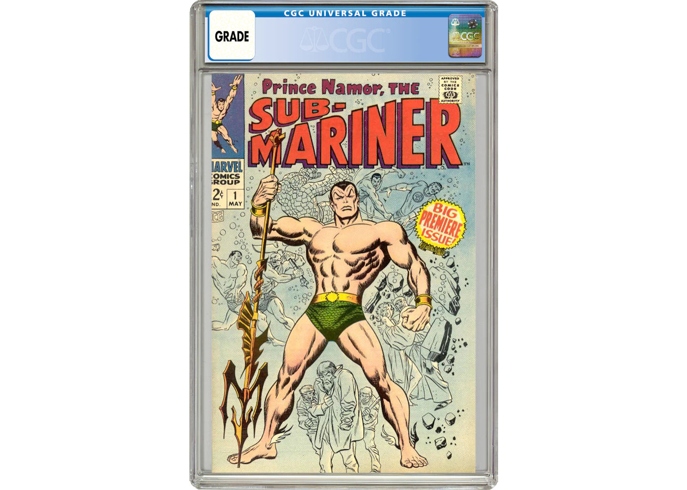 Marvel Sub-Mariner #1 Comic Book CGC Graded