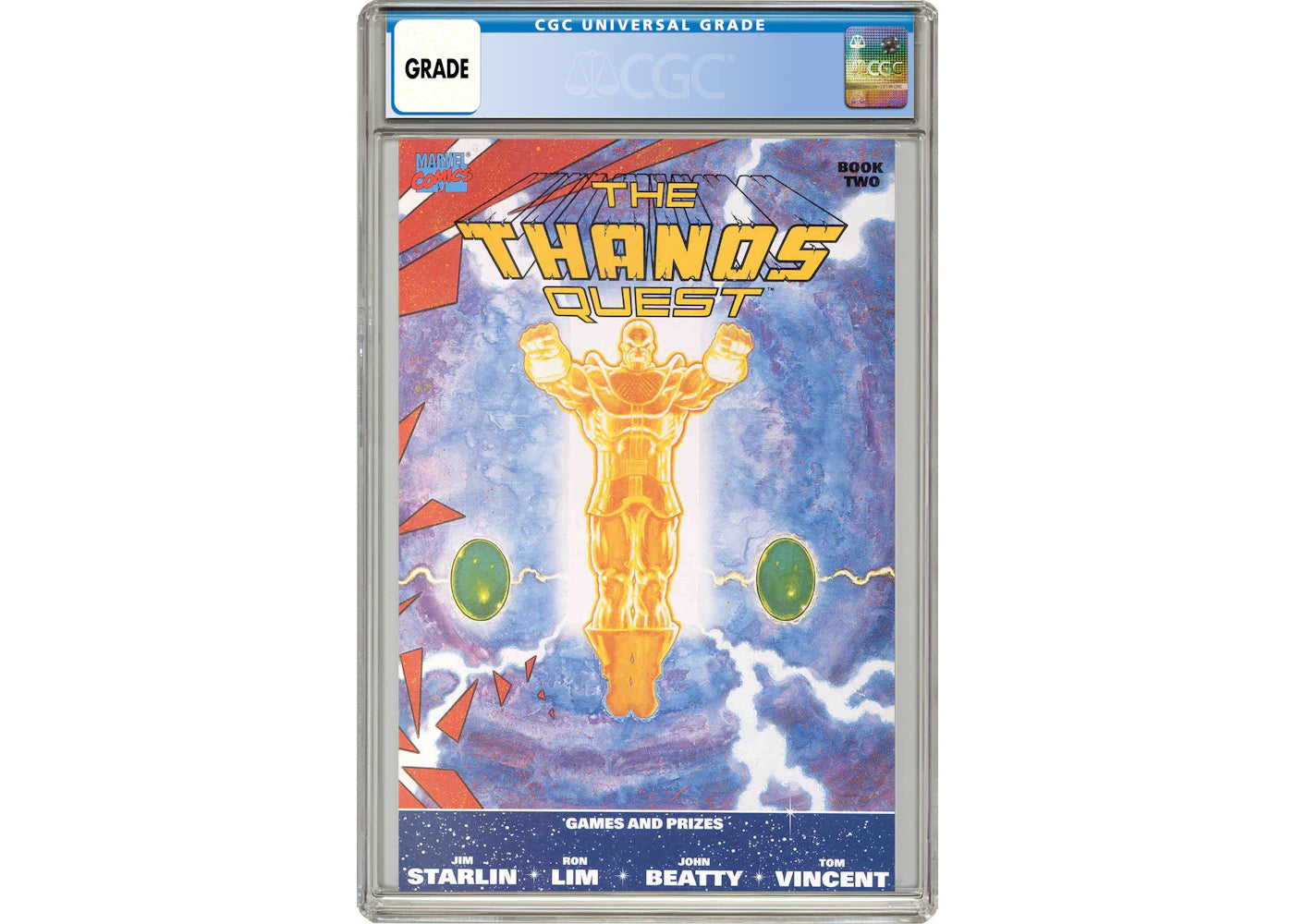 Marvel Thanos Quest (1990) #2 Comic Book CGC Graded