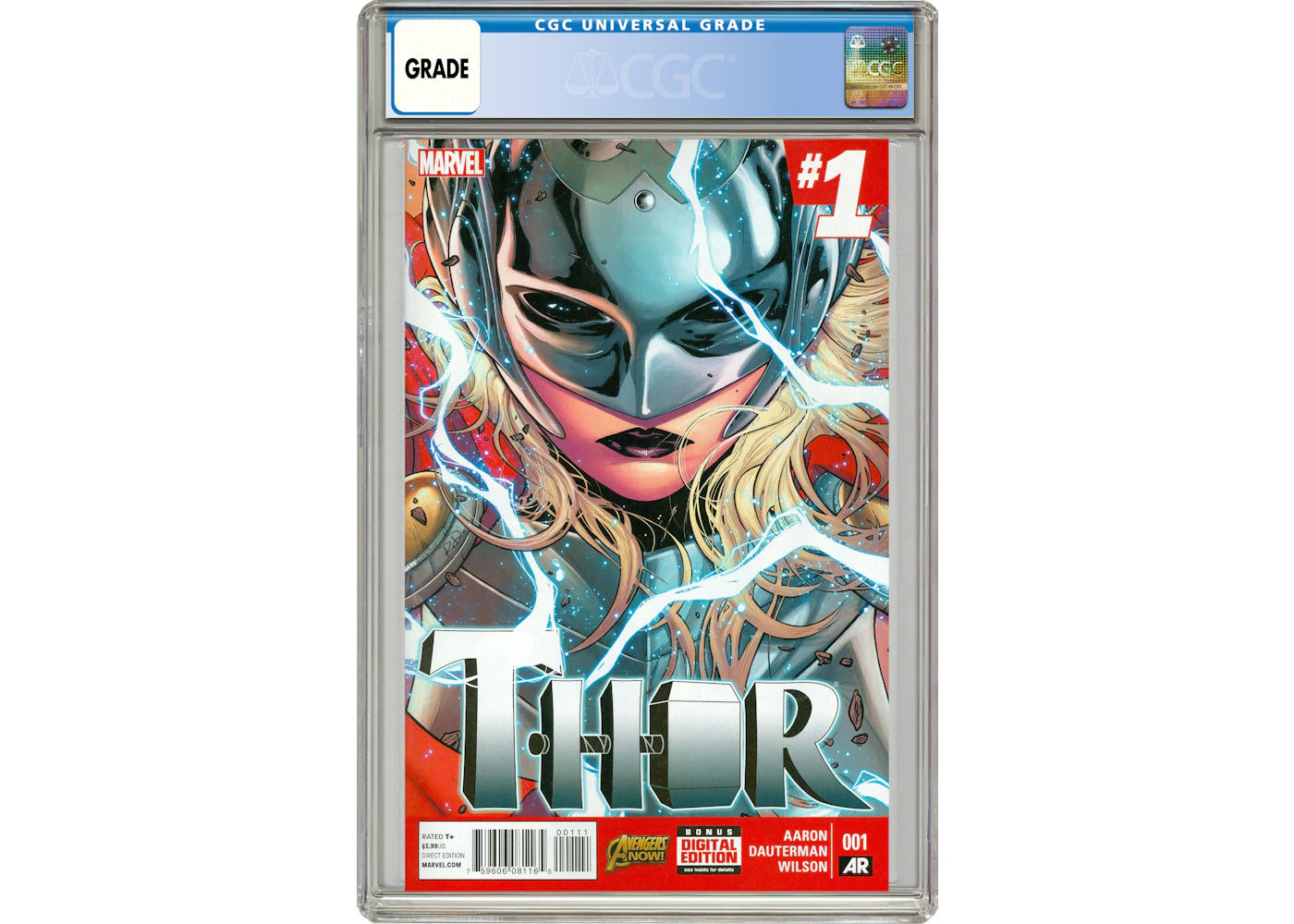 Marvel Thor #1 Comic Book CGC Graded