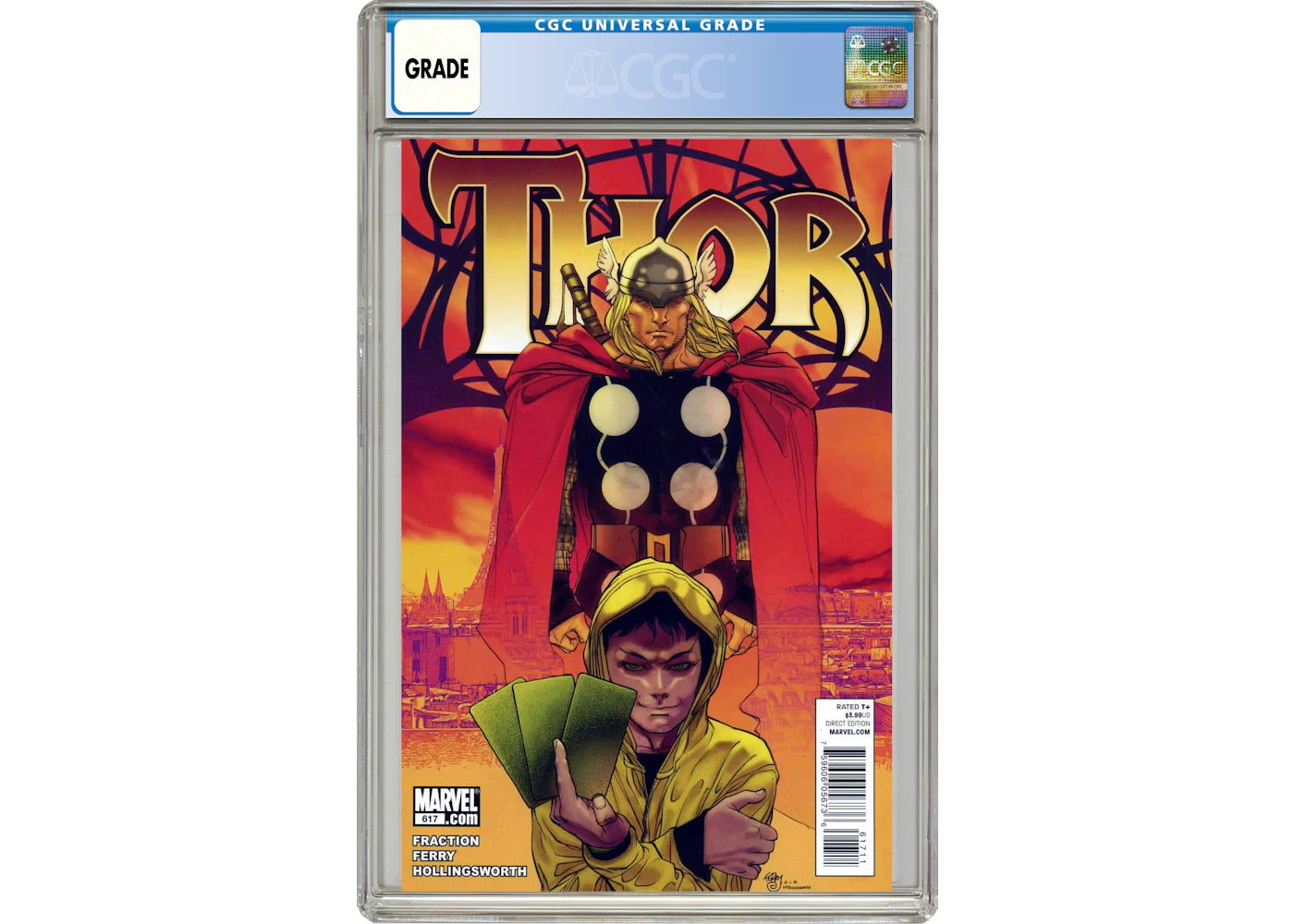 Marvel Thor (2007 Marvel 3rd Series) #617A Comic Book CGC Graded