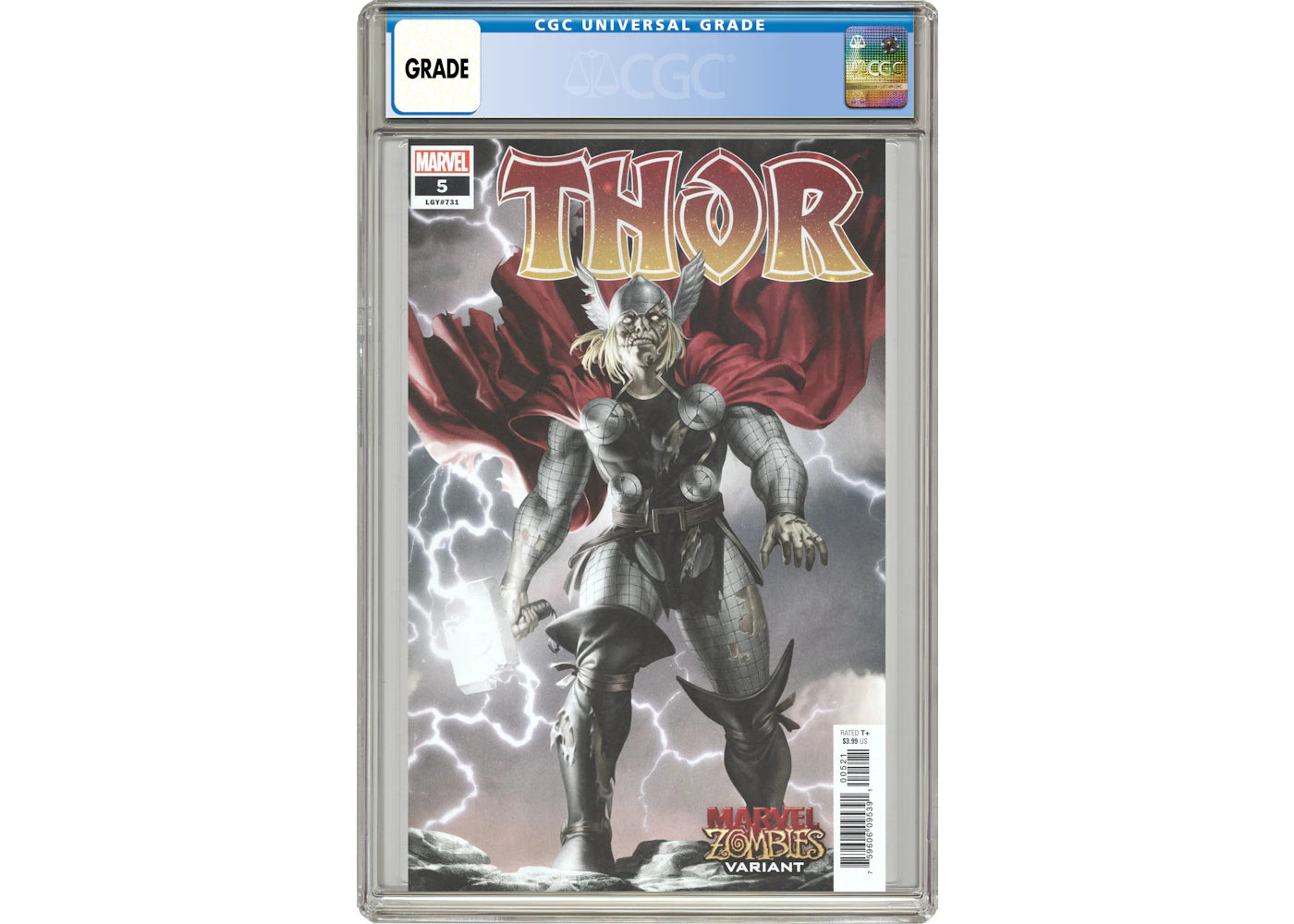 Marvel Thor (2020 Marvel #6th Series) #5C Comic Book CGC Graded
