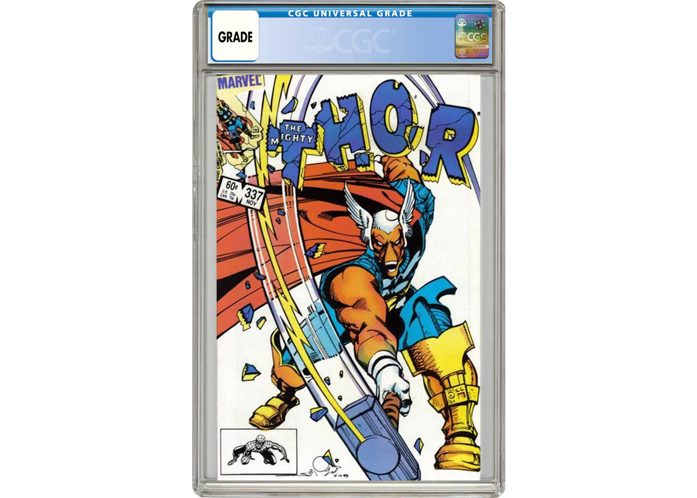 Marvel Thor #337 Comic Book CGC Graded
