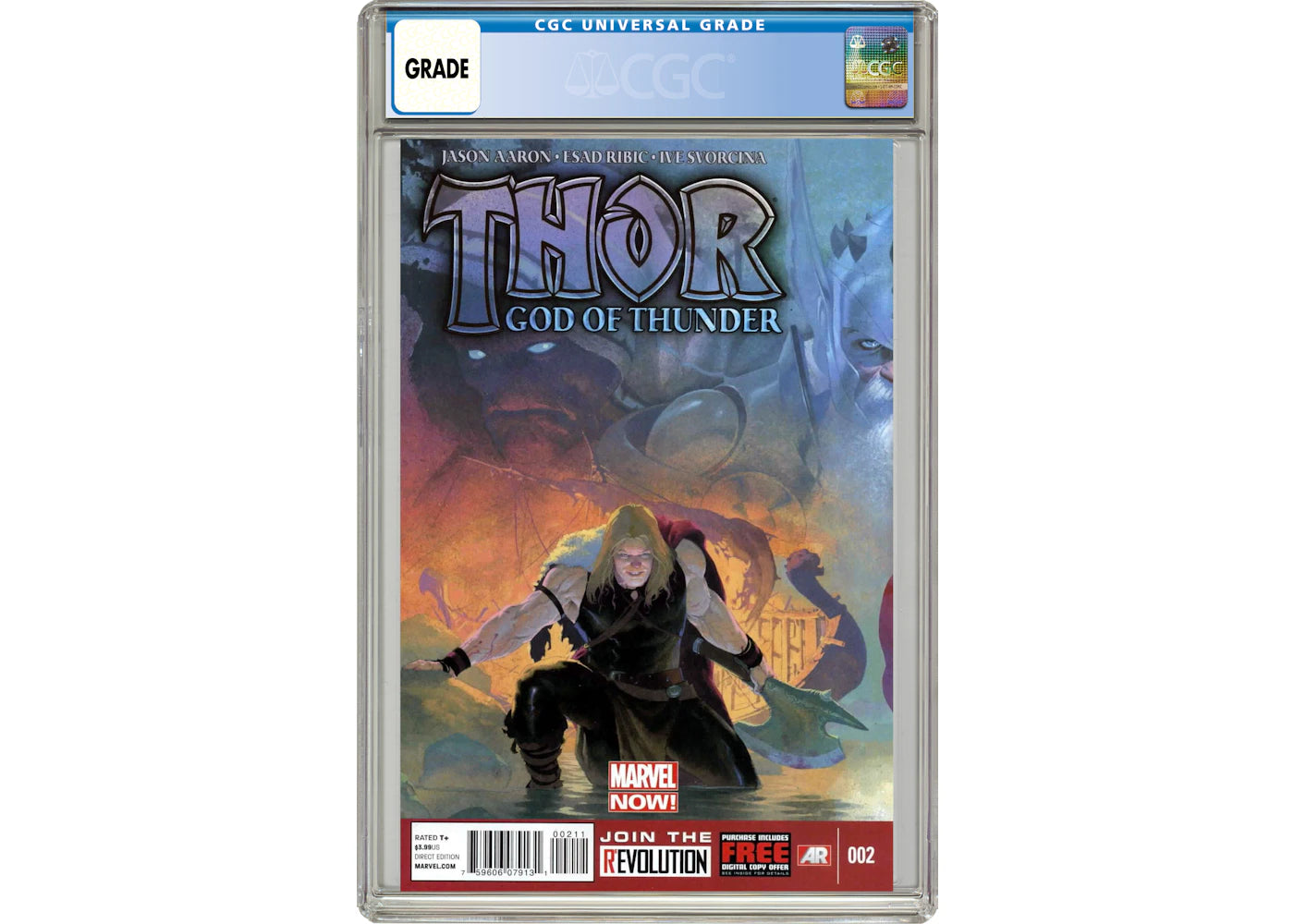 Marvel Thor God of Thunder #2 (1st App. of Gorr) Comic Book CGC Graded