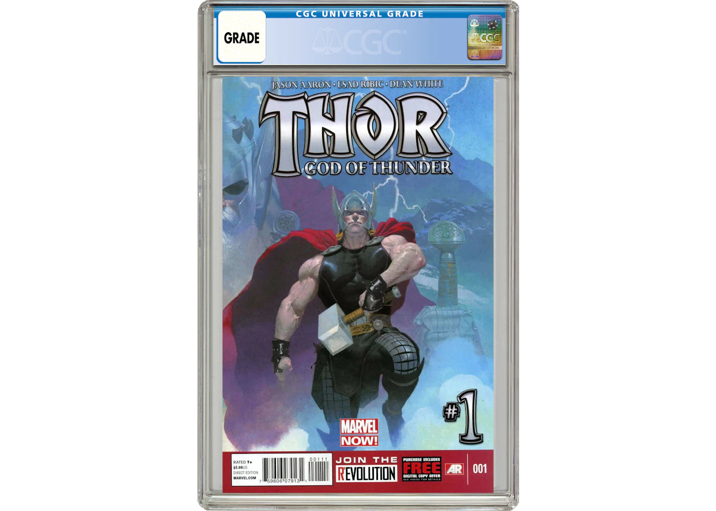 Marvel Thor God of Thunder (2012) #1A Comic Book CGC Graded