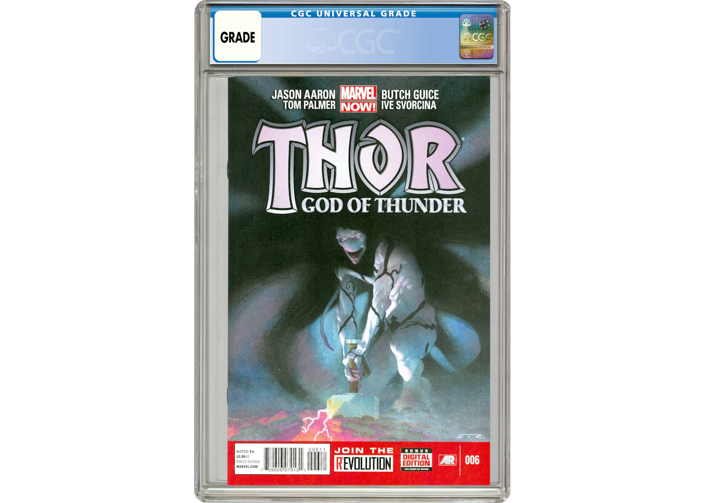 Marvel Thor God of Thunder #6 Comic Book CGC Graded
