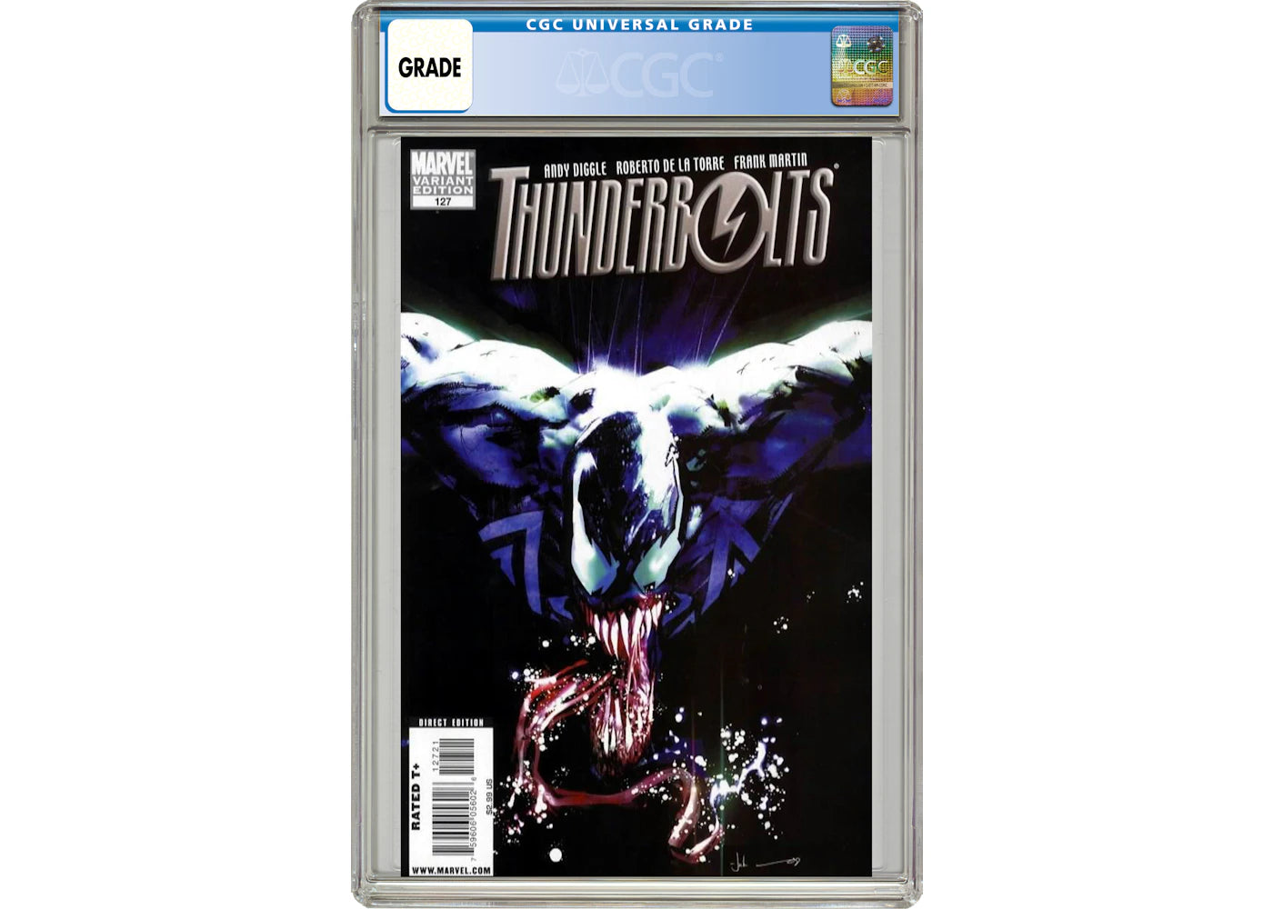 Marvel Thunderbolts (1997 Marvel) #127B Comic Book CGC Graded