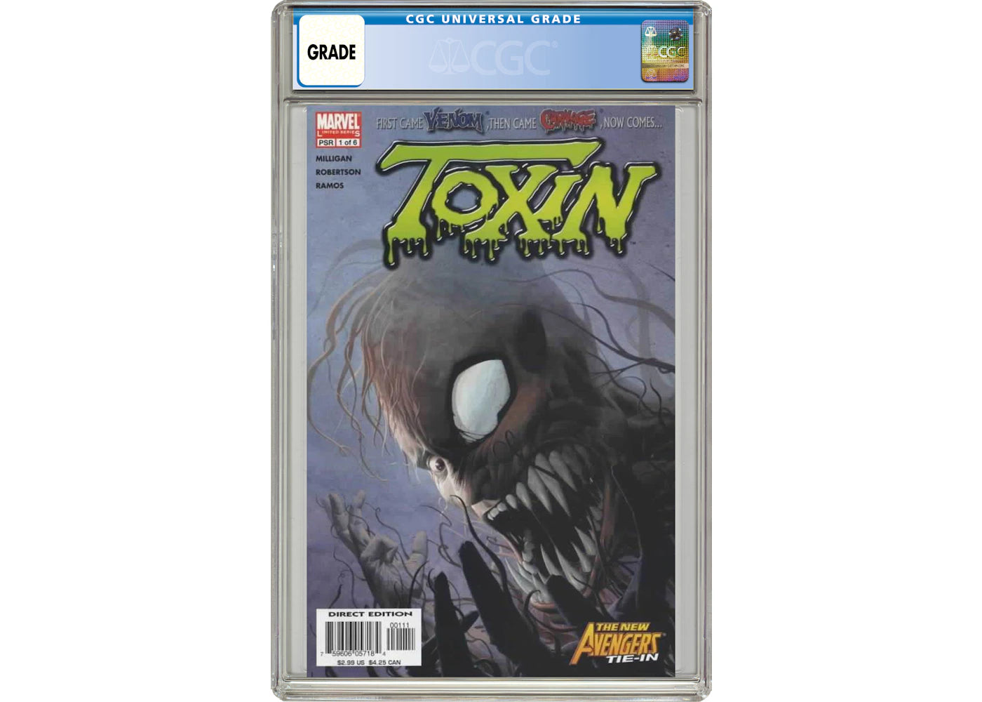 Marvel Toxin (2005) #1 Comic Book CGC Graded
