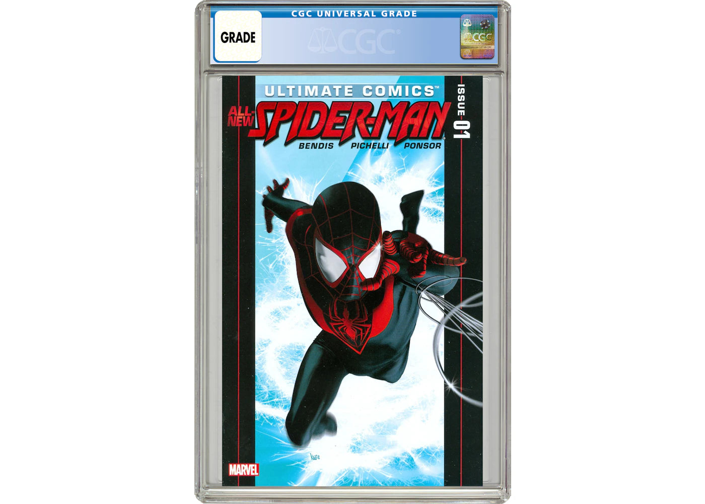 Marvel Ultimate Comics Spider-Man (2011 3rd Series) #1AU Comic Book CGC Graded