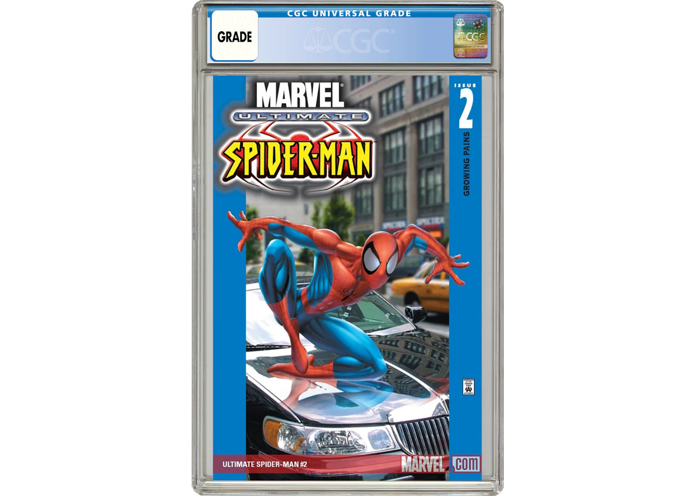 Marvel Ultimate Spider-Man #2 Variant Cover Comic Book CGC Graded