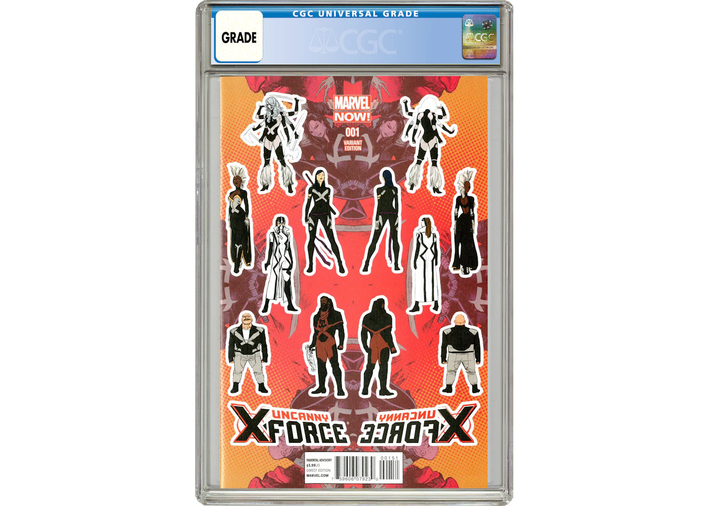 Marvel Uncanny X-Force (2013 2nd Series) #1C Comic Book CGC Graded