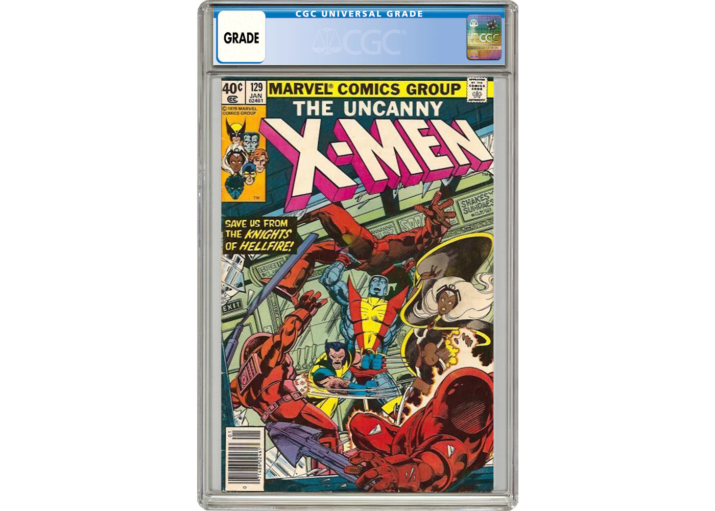 Marvel Uncanny X-Men #129 Comic Book CGC Graded