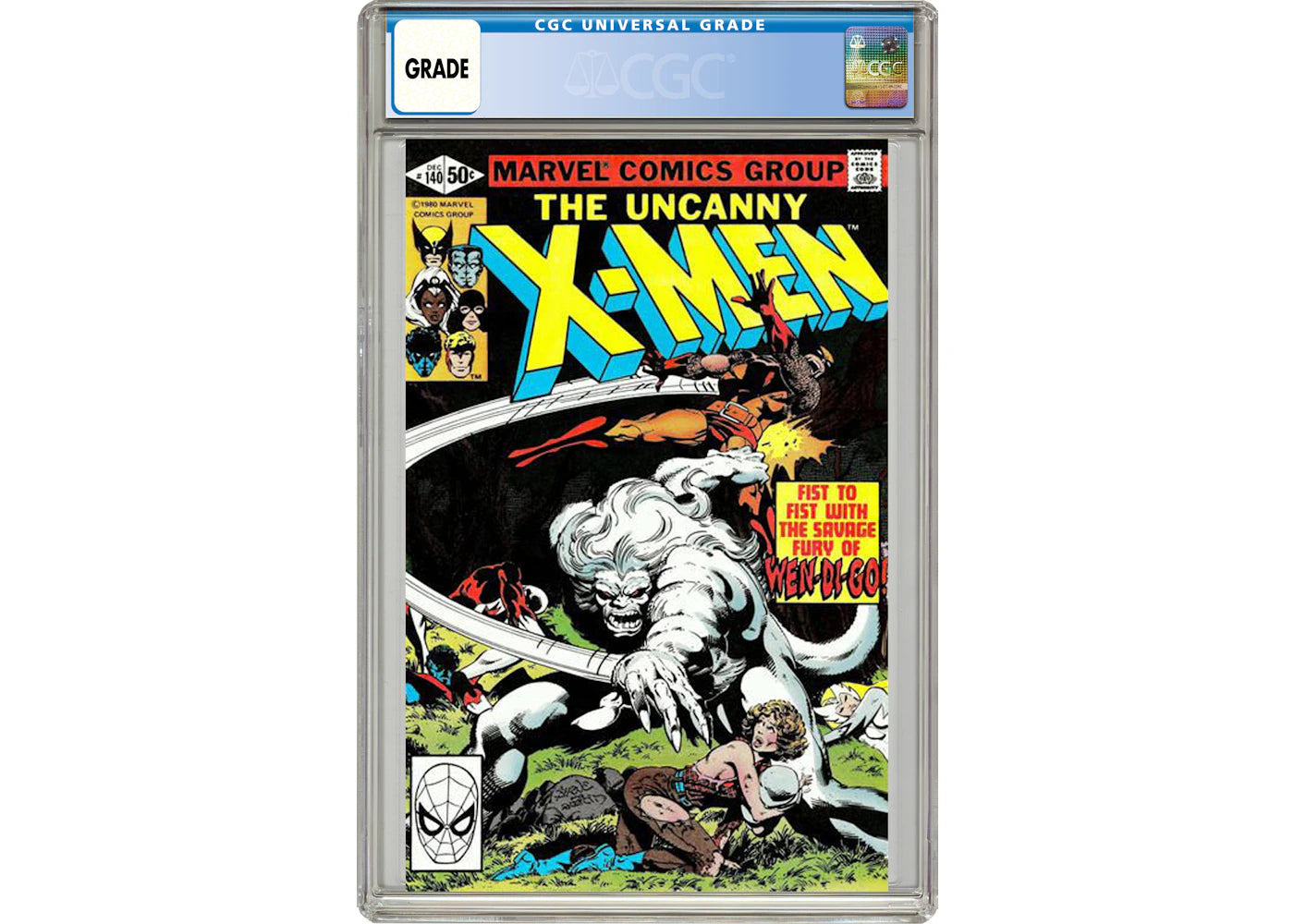 Marvel Uncanny X-Men #140 Comic Book CGC Graded