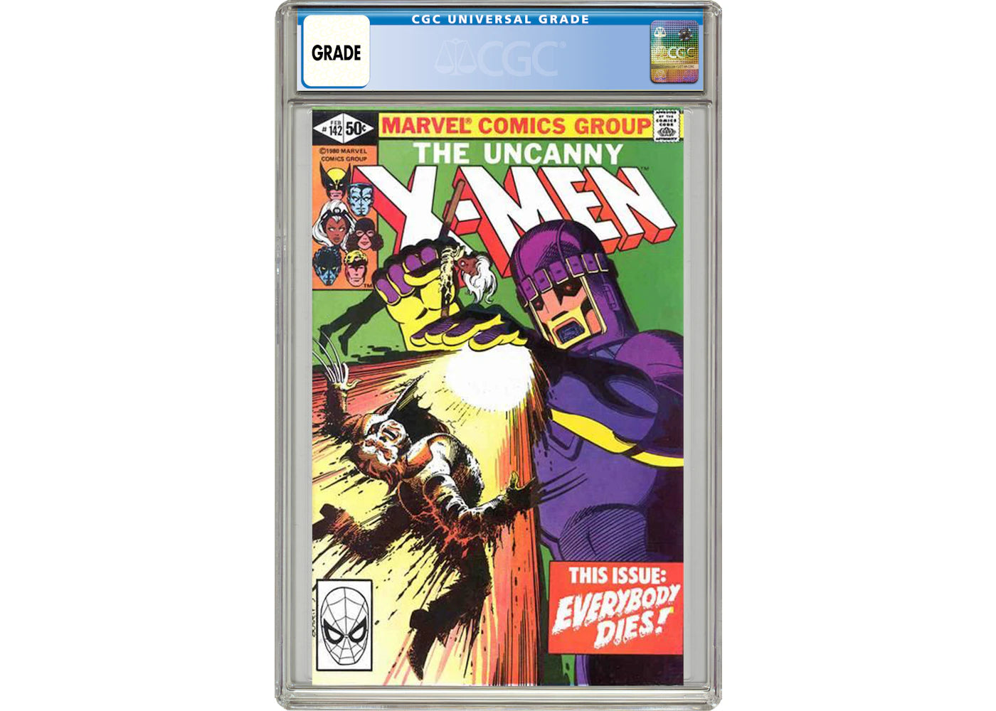 Marvel Uncanny X-Men #142 Comic Book CGC Graded
