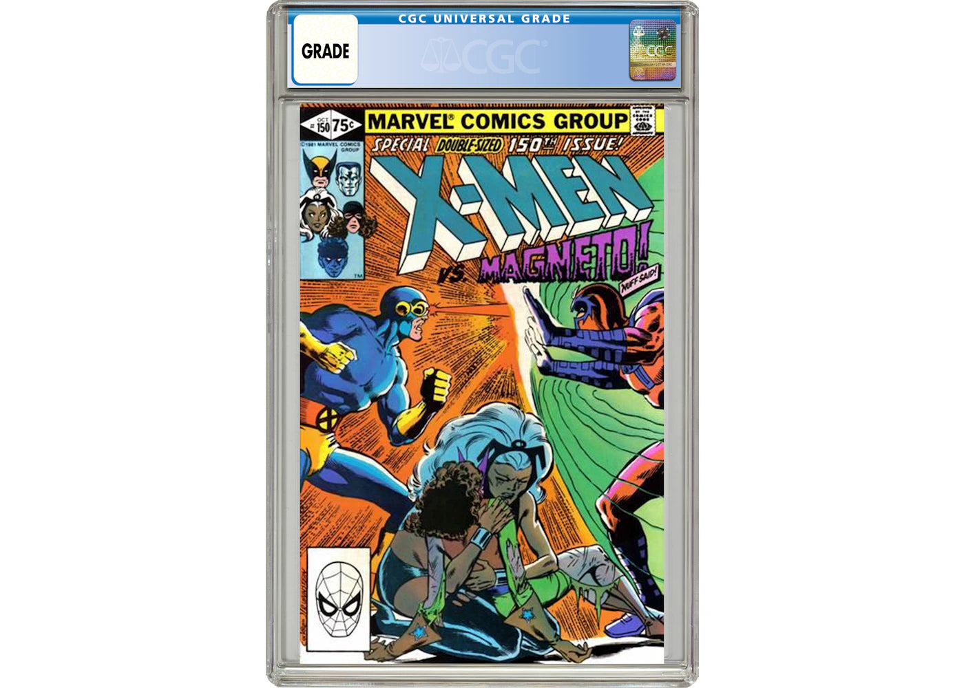 Marvel Uncanny X-Men #150 Comic Book CGC Graded