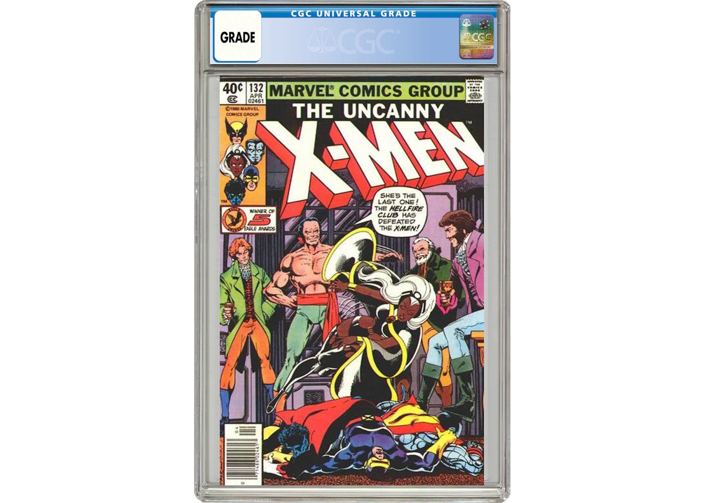Marvel Uncanny X-Men (1963 1st Series) #132 Comic Book CGC Graded