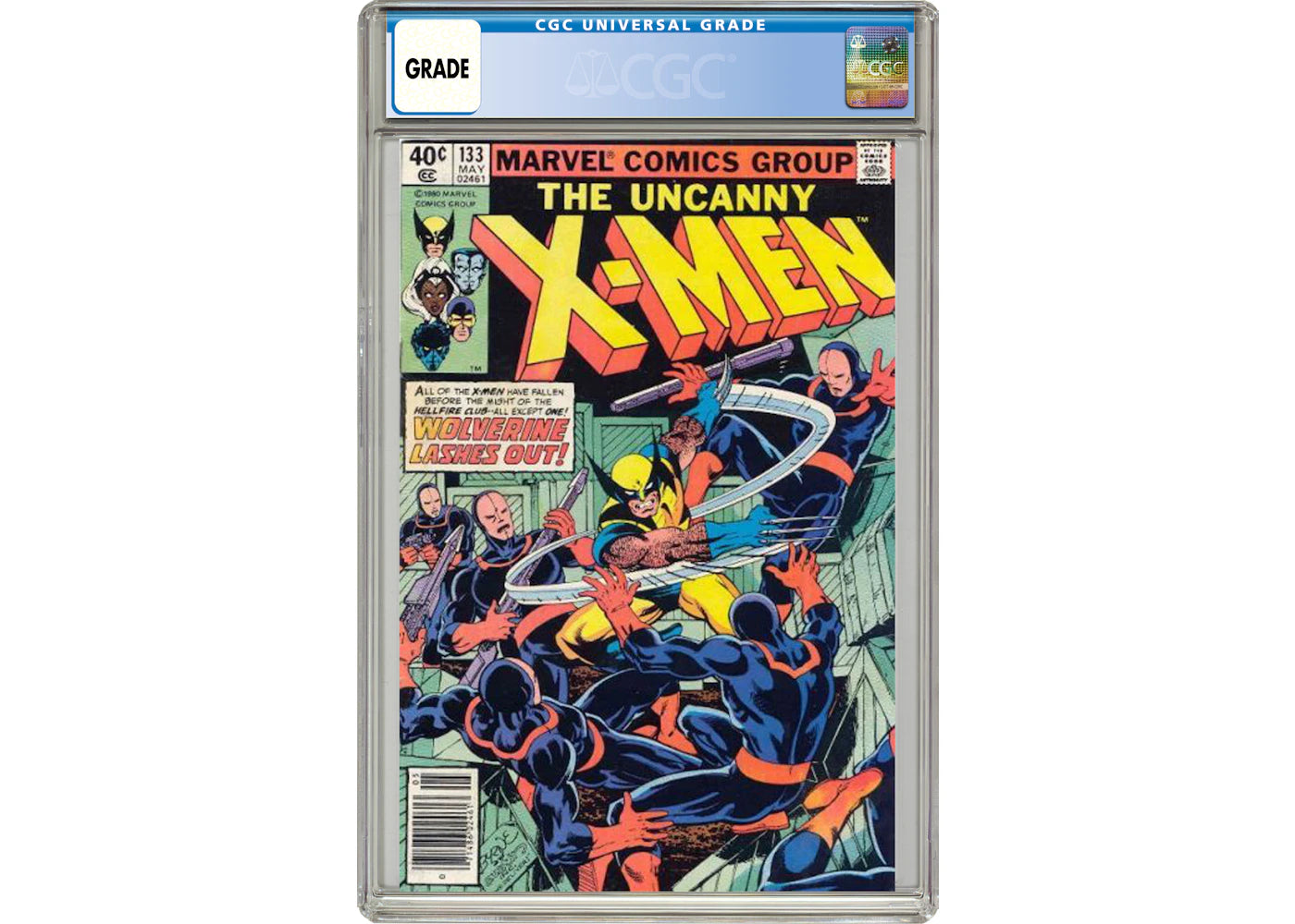 Marvel Uncanny X-Men (1963 1st Series) #133 Comic Book CGC Graded
