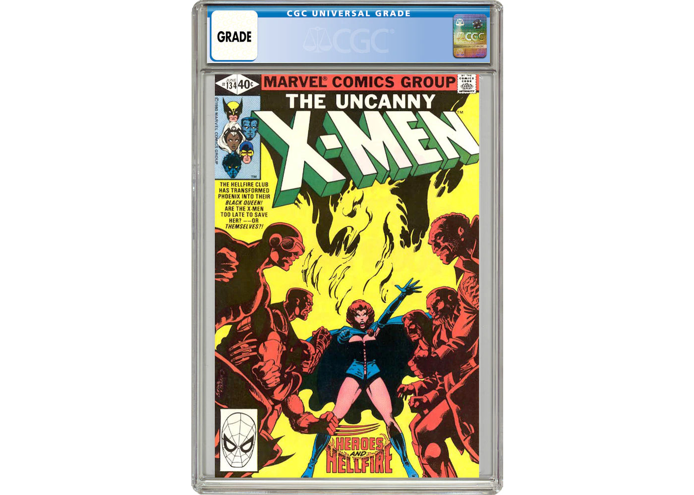 Marvel Uncanny X-Men (1963 1st Series) #134 Comic Book CGC Graded