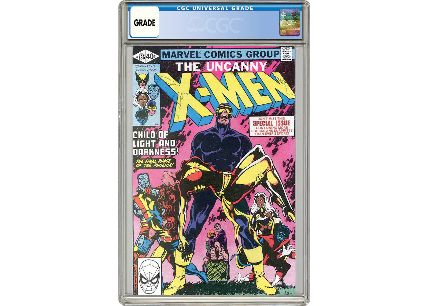 Marvel Uncanny X-Men (1963 1st Series) #136 Comic Book CGC Graded