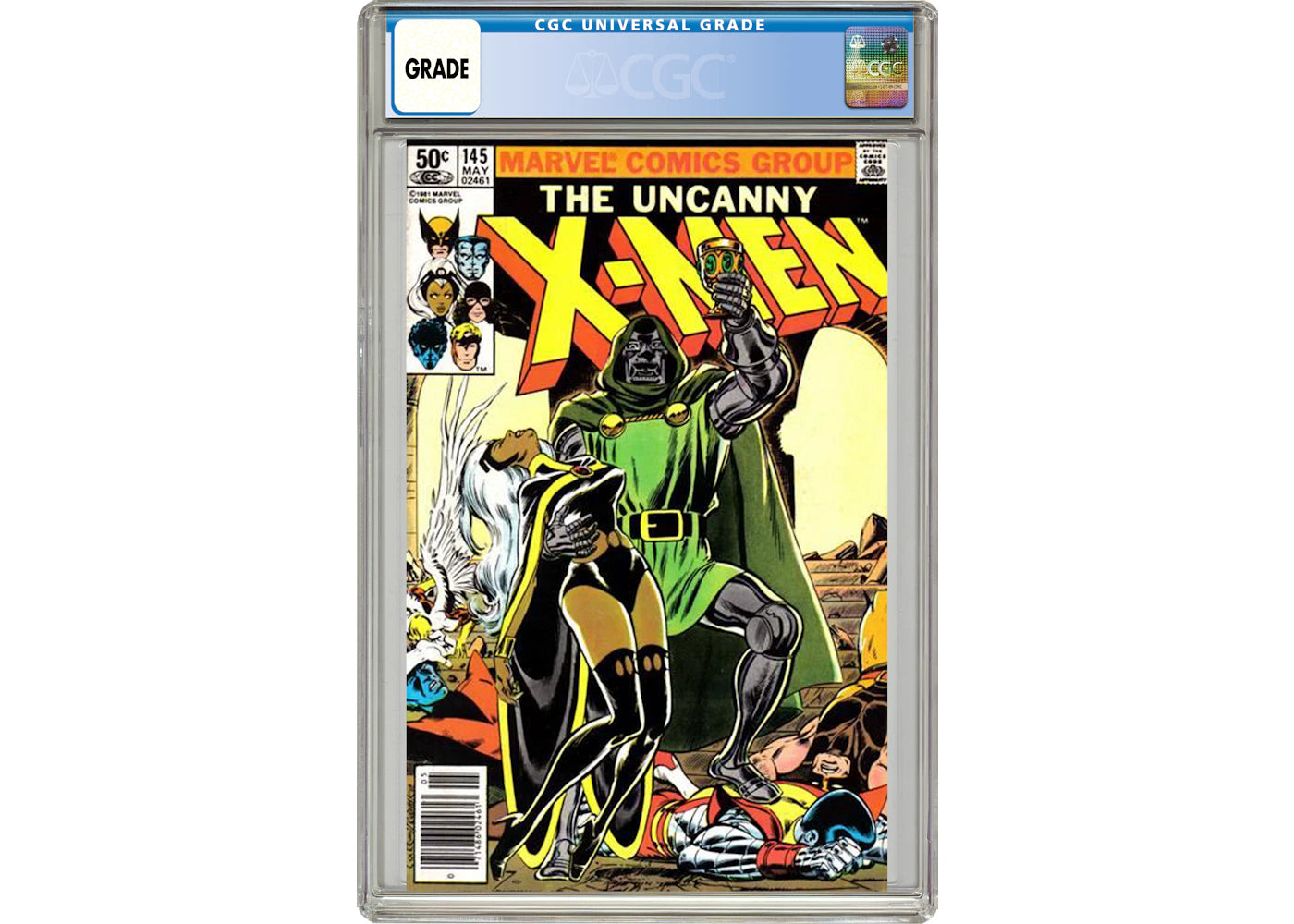 Marvel Uncanny X-Men (1963 1st Series) #145 Comic Book CGC Graded
