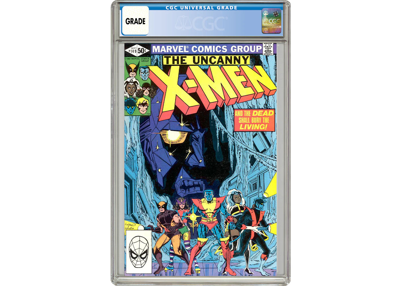 Marvel Uncanny X-Men (1963 1st Series) #149 Comic Book CGC Graded