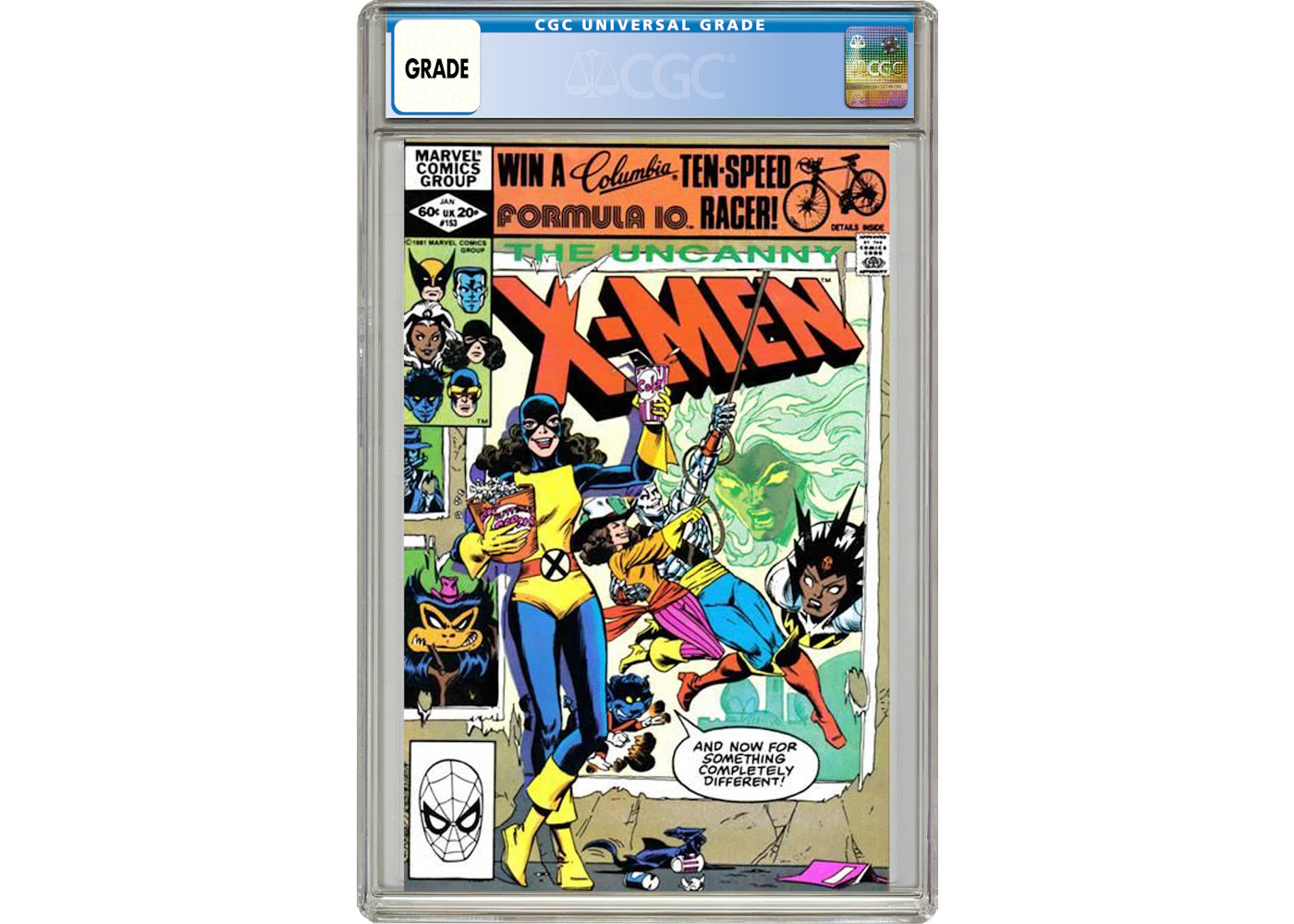 Marvel Uncanny X-Men (1963 1st Series) #153 Comic Book CGC Graded