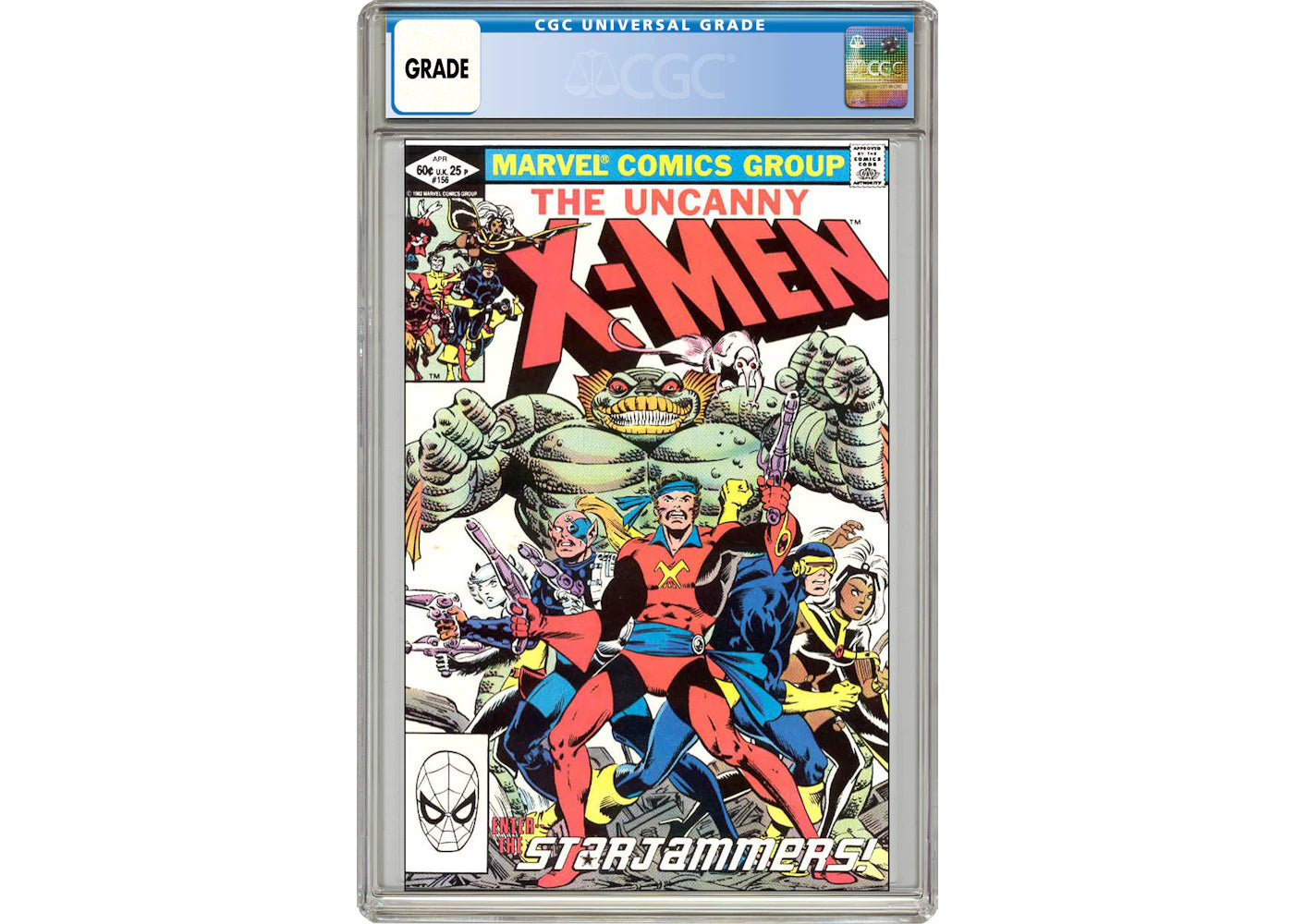 Marvel Uncanny X-Men (1963 1st Series) #156 Comic Book CGC Graded