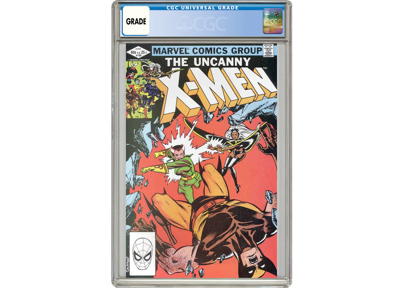 Marvel Uncanny X-Men (1963 1st Series) #158 Comic Book CGC Graded
