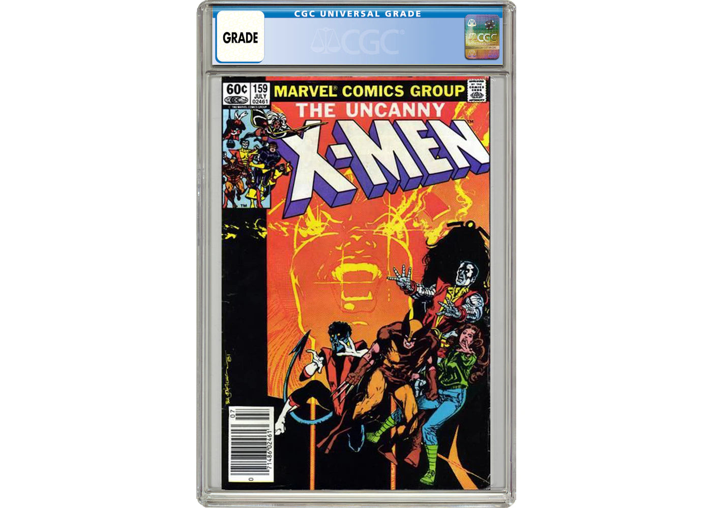 Marvel Uncanny X-Men (1963 1st Series) #159 Comic Book CGC Graded