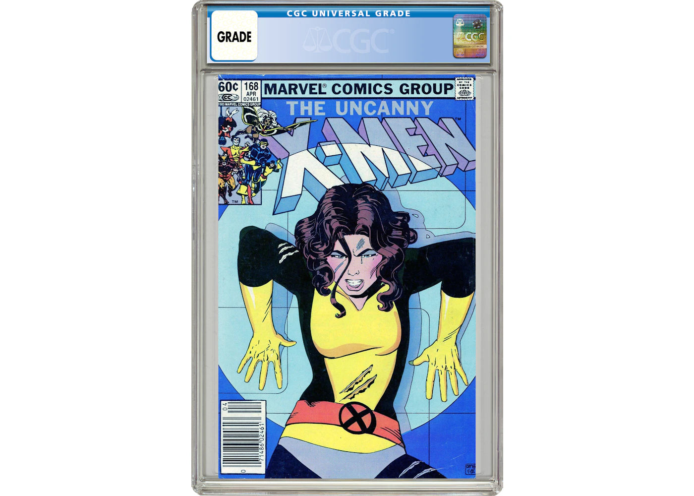 Marvel Uncanny X-Men (1963 1st Series) #168 Comic Book CGC Graded