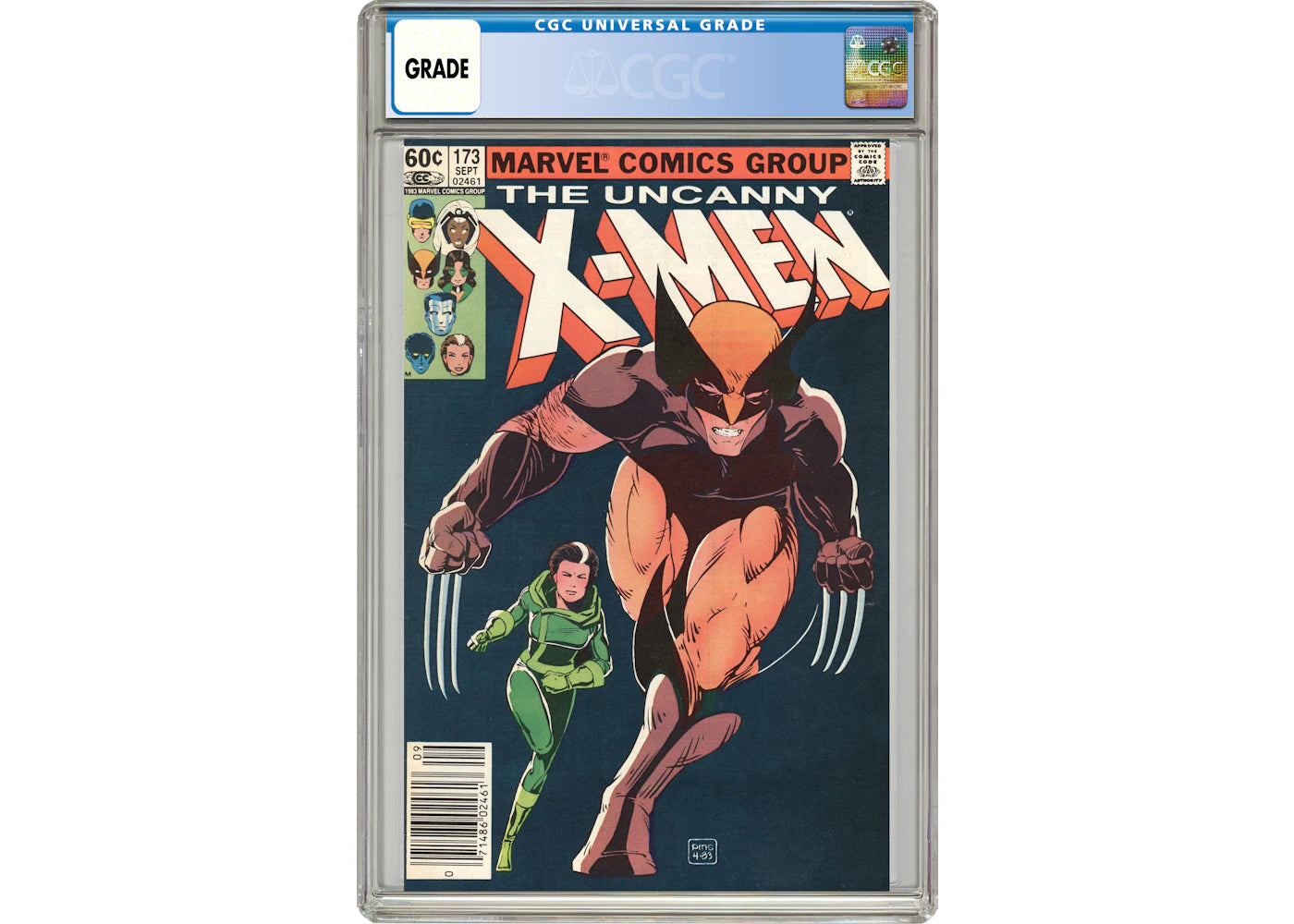 Marvel Uncanny X-Men (1963 1st Series) #173 Comic Book CGC Graded