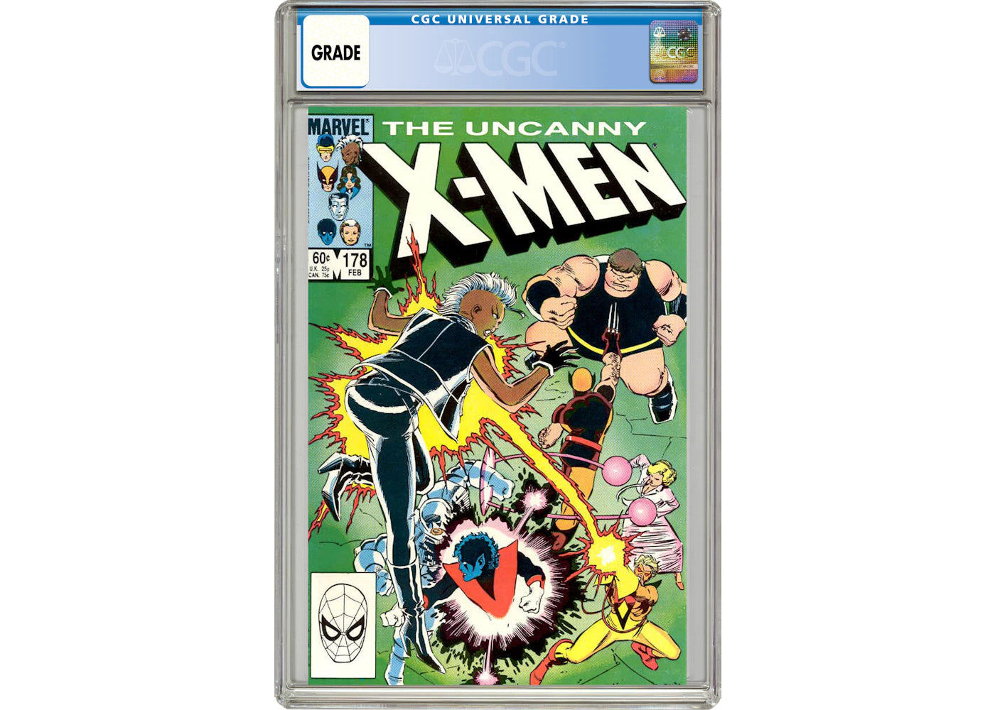 Marvel Uncanny X-Men (1963 1st Series) #178 Comic Book CGC Graded