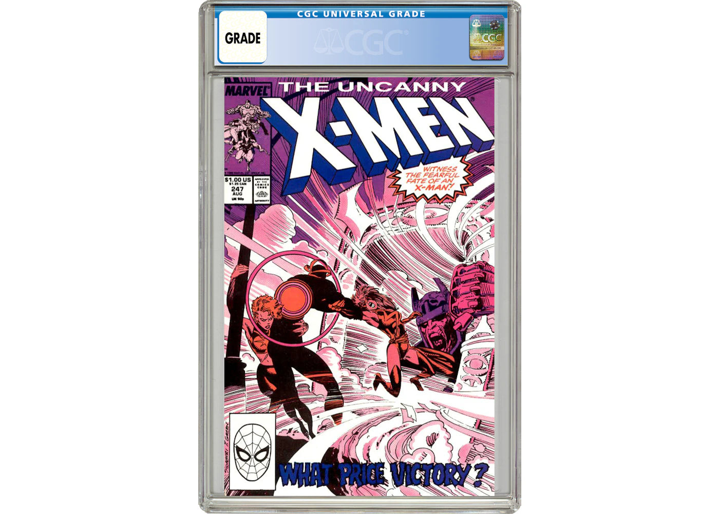 Marvel Uncanny X-Men (1963 1st Series) #247 Comic Book CGC Graded