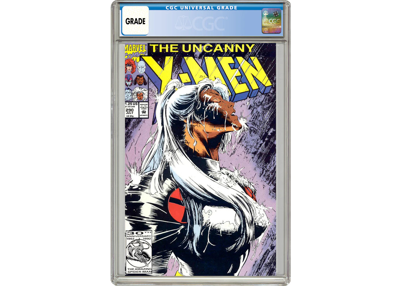 Marvel Uncanny X-Men (1963 1st Series) #290 Comic Book CGC Graded