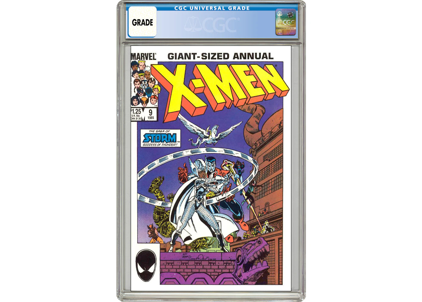 Marvel Uncanny X-Men (1963 1st Series) Annual #9 Comic Book CGC Graded