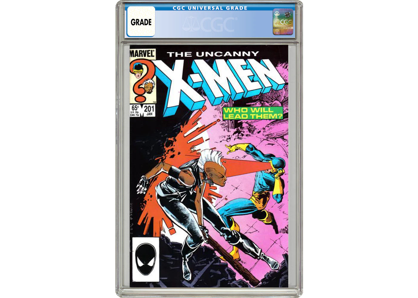Marvel Uncanny X-Men #201 (1st Cable as baby Nathan) Comic Book CGC Graded