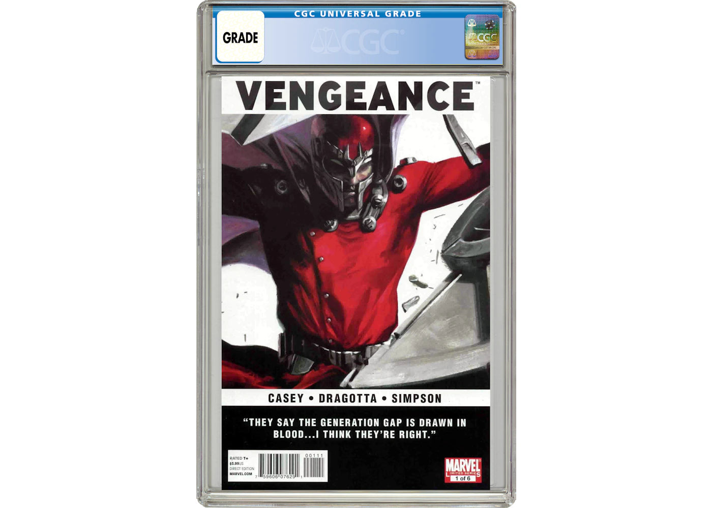 Marvel Vengeance (2011 Marvel) #1A Comic Book CGC Graded