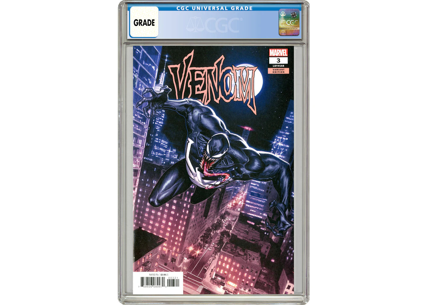 Marvel Venom (2018 Marvel) #3B Comic Book CGC Graded