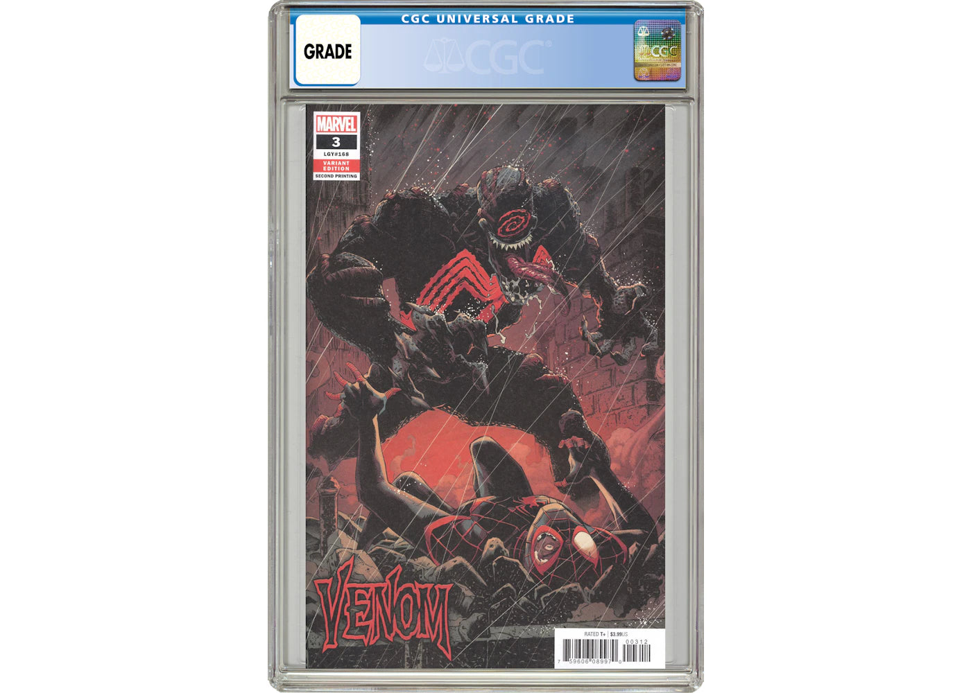 Marvel Venom (2018 Marvel) #3C Comic Book CGC Graded