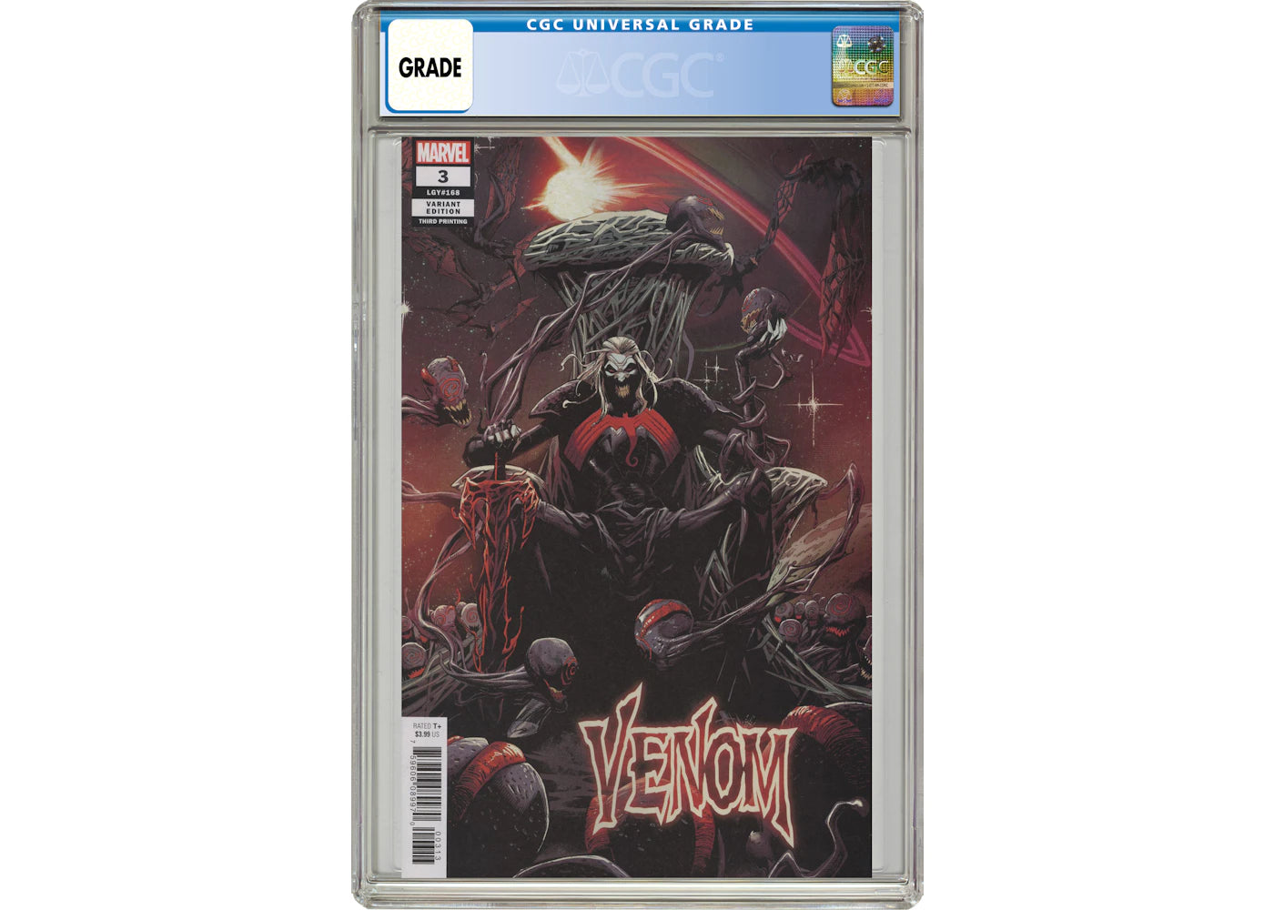 Marvel Venom (2018 Marvel) #3D Comic Book CGC Graded