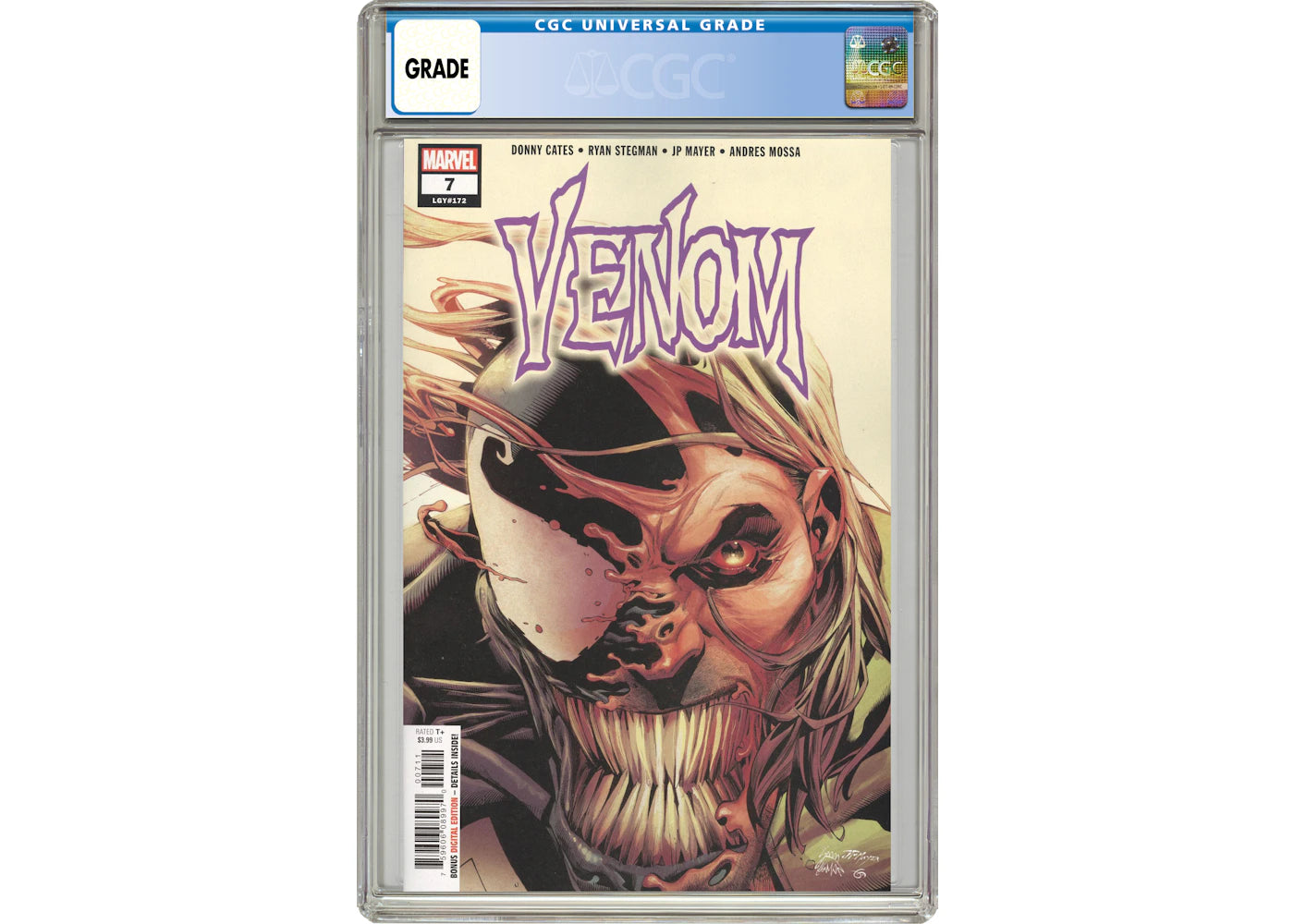Marvel Venom (2018 Marvel) #7A Comic Book CGC Graded