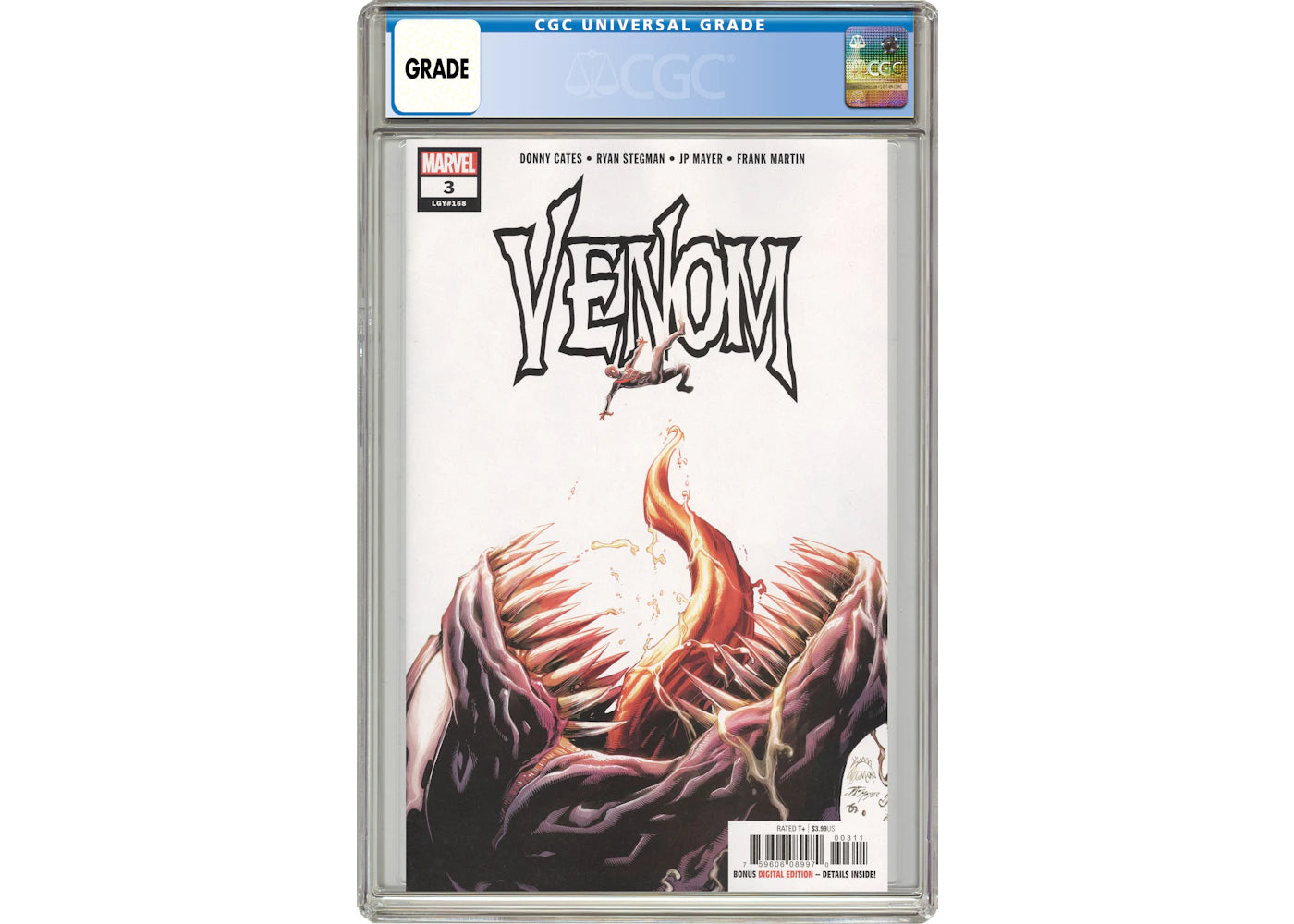 Marvel Venom #3 Comic Book CGC Graded