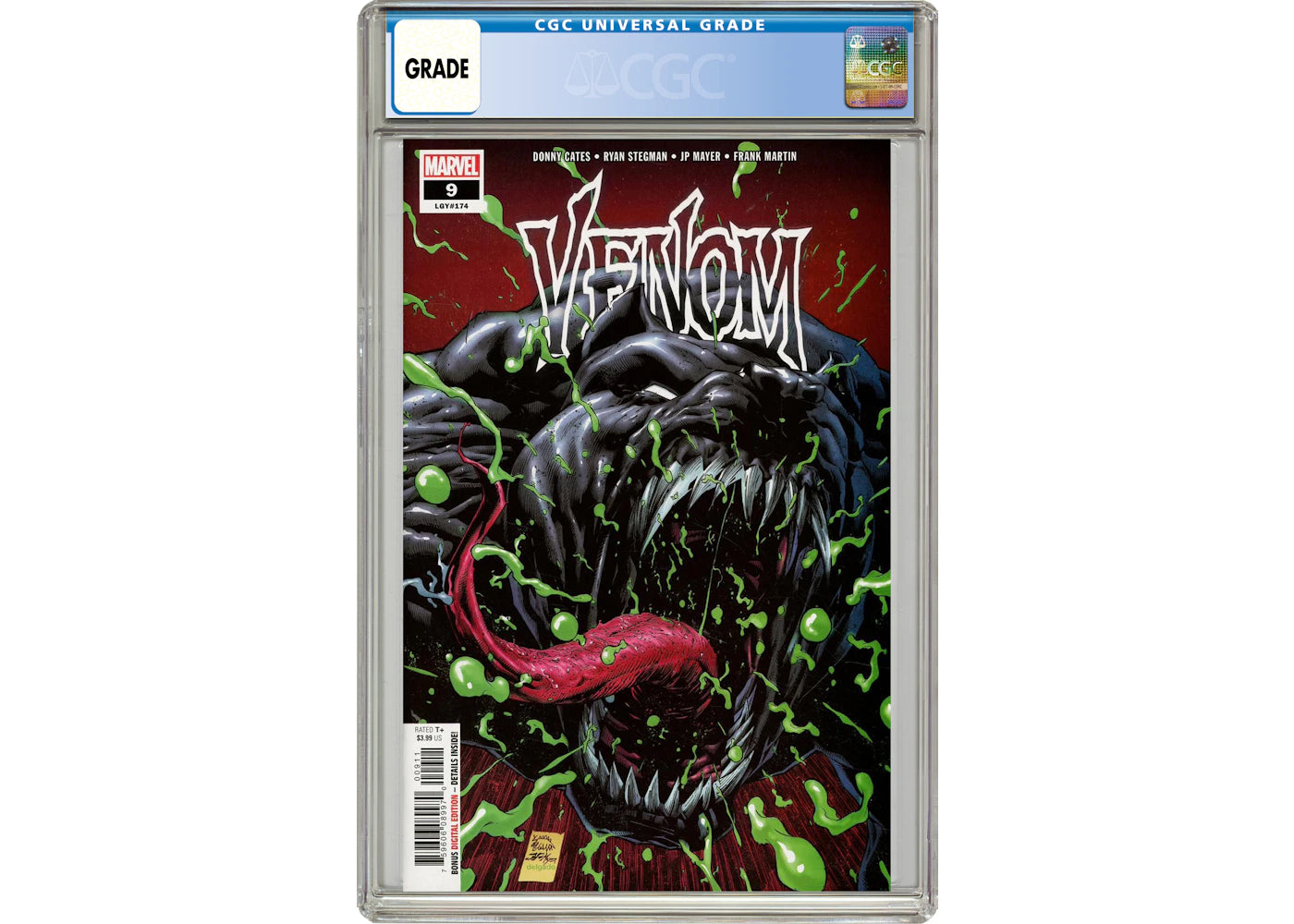 Marvel Venom #9 Comic Book CGC Graded
