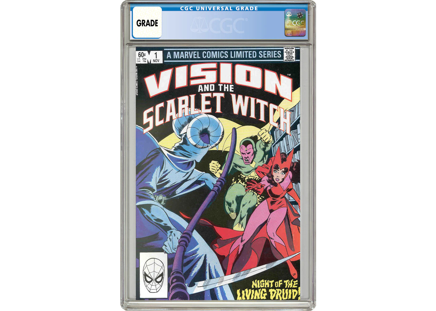 Marvel Vision and the Scarlet Witch (1982 1st Series) #1 Comic Book CGC Graded