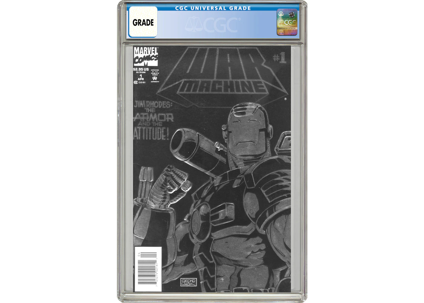 Marvel War Machine (1994 Marvel 1st Series) #1 Comic Book CGC Graded